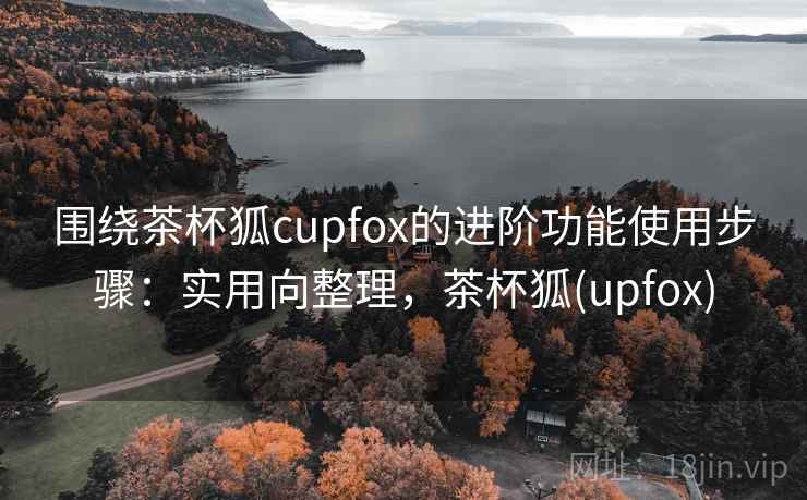 围绕茶杯狐cupfox的进阶功能使用步骤：实用向整理，茶杯狐(upfox)  第2张