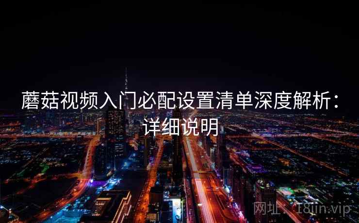 蘑菇视频入门必配设置清单深度解析：详细说明