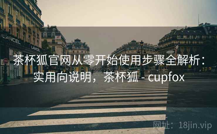 茶杯狐官网从零开始使用步骤全解析：实用向说明，茶杯狐 - cupfox  第2张
